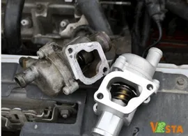 Термостат Vesta, XRay (1.6 16V 2WD)- замена