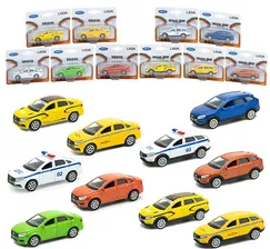 Автомобиль металлический LADA VESTA 1:60 WELLY 52001_1