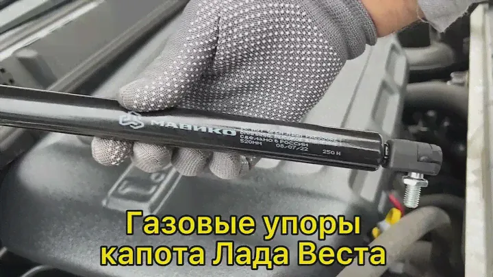 Газовые упоры капота для Лада Веста
