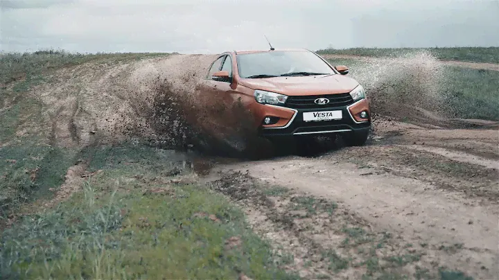 Lada Vesta Cross Sedan.Тест-Драйв.Anton Avtoman