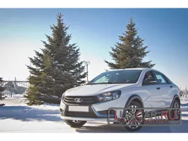 Cross-обвес для Lada Vesta (Накладки на колёсные арки и пороги 10 шт.)