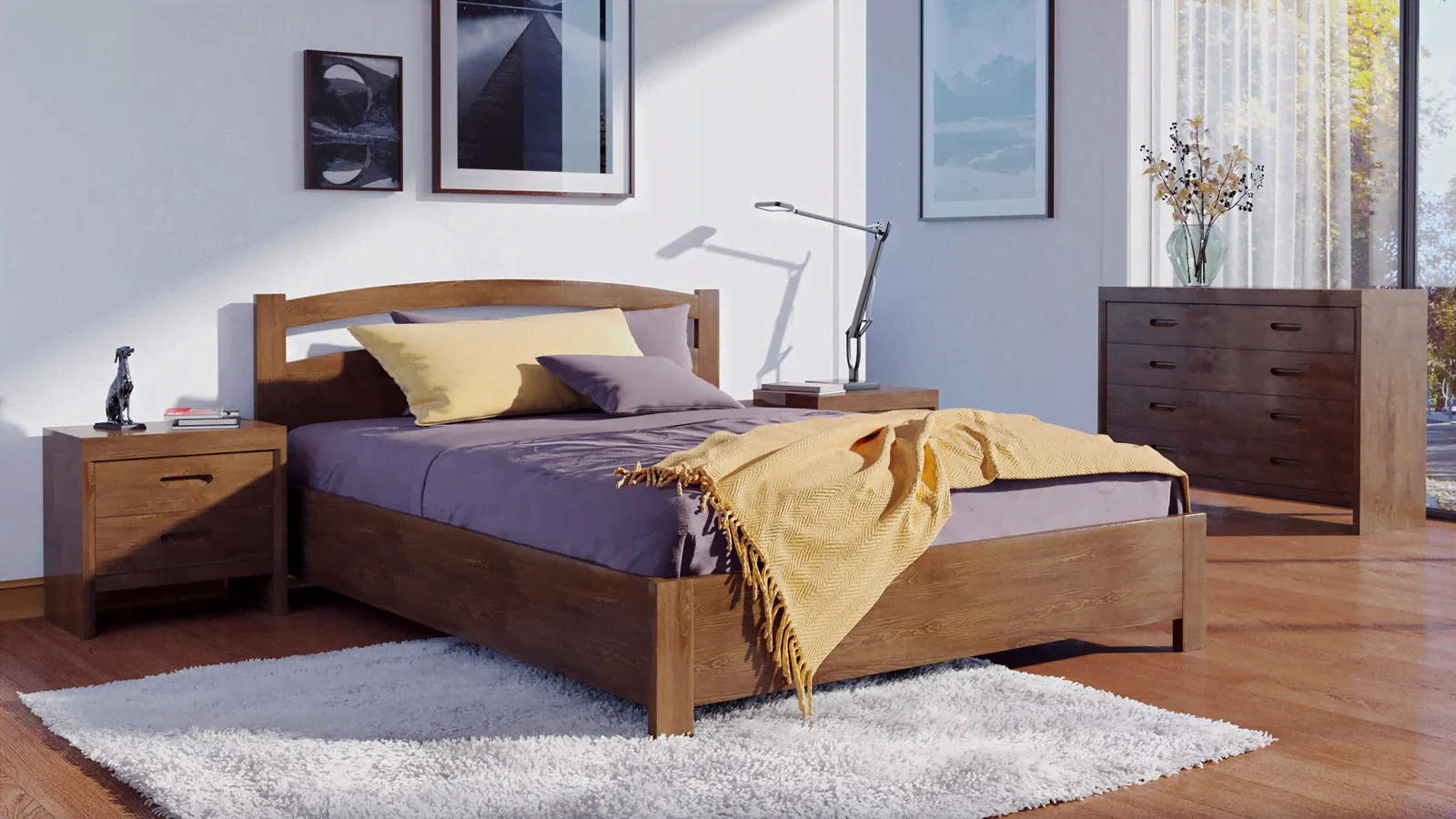 Кровать Askona VESTA Venge 180x200, VESTA-0