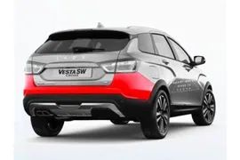Задний бампер LADA Vesta SW Cross