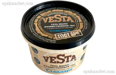 Гель-мыло хозяйственное "Vesta" "Стандарт ГОСТ 88%", 500 гр. Алва