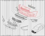 Бампер передний для Lada Vesta NG