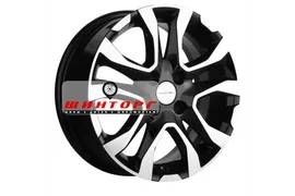 Khomen Wheels 6x15/4x100 ET50 D60,1 KHW1503 (Vesta) Black-FP