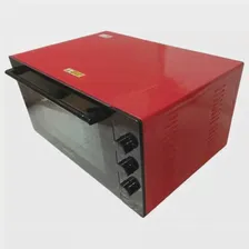 Мини печь VESTA MP-V 2342 E 42л, чёрно-красная