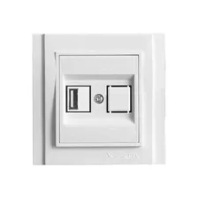 Розетка USB Vesta Electric Verona FRZ00050301BEL